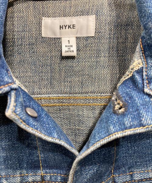 HYKE（ハイク）HYKE (ハイク) 2ndタイプデニムジャケット インディゴ サイズ:1の古着・服飾アイテム