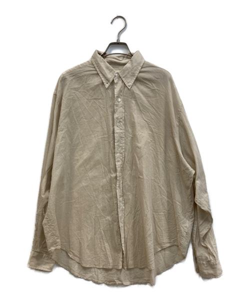 THE SHINZONE（ザ シンゾーン）THE SHINZONE (ザ シンゾーン) SHEER DADDY SHIRTS ベージュ サイズ:RSの古着・服飾アイテム