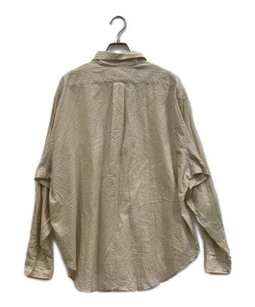 THE SHINZONE（ザ シンゾーン）THE SHINZONE (ザ シンゾーン) SHEER DADDY SHIRTS ベージュ サイズ:RSの古着・服飾アイテム