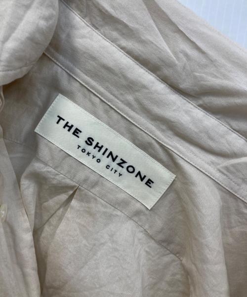 THE SHINZONE（ザ シンゾーン）THE SHINZONE (ザ シンゾーン) SHEER DADDY SHIRTS ベージュ サイズ:RSの古着・服飾アイテム