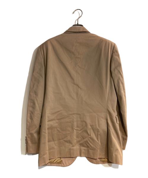 POLO RALPH LAUREN（ポロ・ラルフローレン）POLO RALPH LAUREN (ポロ・ラルフローレン) コットンツイル 2Bジャケット ベージュ サイズ:40の古着・服飾アイテム