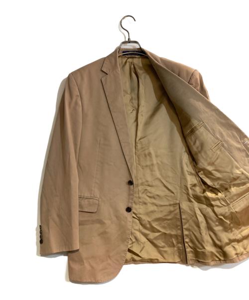 POLO RALPH LAUREN（ポロ・ラルフローレン）POLO RALPH LAUREN (ポロ・ラルフローレン) コットンツイル 2Bジャケット ベージュ サイズ:40の古着・服飾アイテム