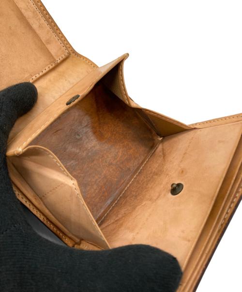 millefoglieⅡ（ミッレフォッリエ）millefoglieⅡ (ミッレフォッリエ) コードバン27コンパクトウォレット ブラックの古着・服飾アイテム