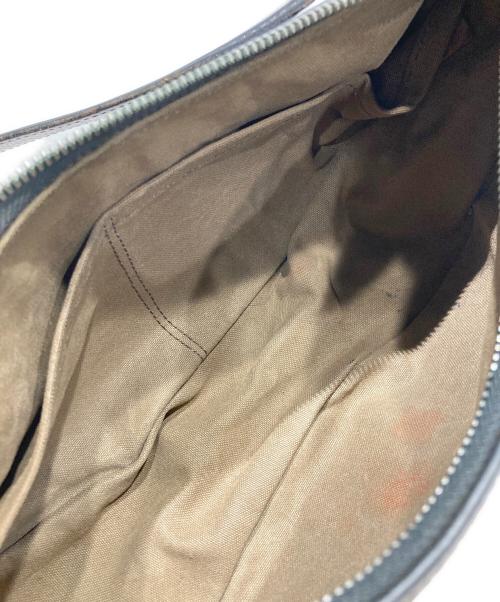 LAST CROPS by CROPPERS（ラストクロップスバイクロッパーズ）LAST CROPS by CROPPERS (ラストクロップスバイクロッパーズ) レザーショルダーバッグ ブラックの古着・服飾アイテム