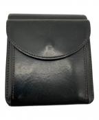 WILDSWANSワイルドスワンズ）の古着「フランツコンパクトウォレット」｜ブラック