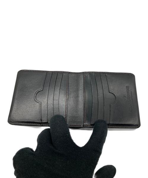 WILDSWANS（ワイルドスワンズ）WILDSWANS (ワイルドスワンズ) フランツコンパクトウォレット ブラックの古着・服飾アイテム