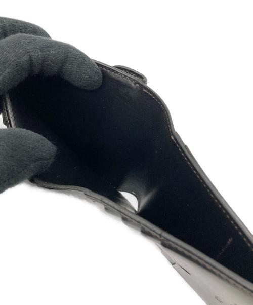 WILDSWANS（ワイルドスワンズ）WILDSWANS (ワイルドスワンズ) フランツコンパクトウォレット ブラックの古着・服飾アイテム