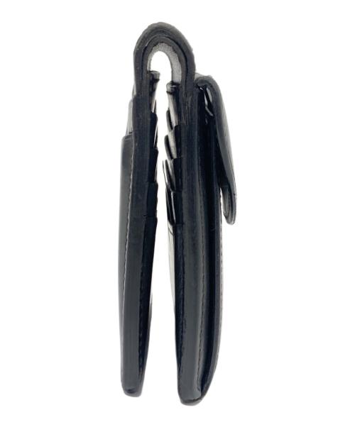 WILDSWANS（ワイルドスワンズ）WILDSWANS (ワイルドスワンズ) フランツコンパクトウォレット ブラックの古着・服飾アイテム