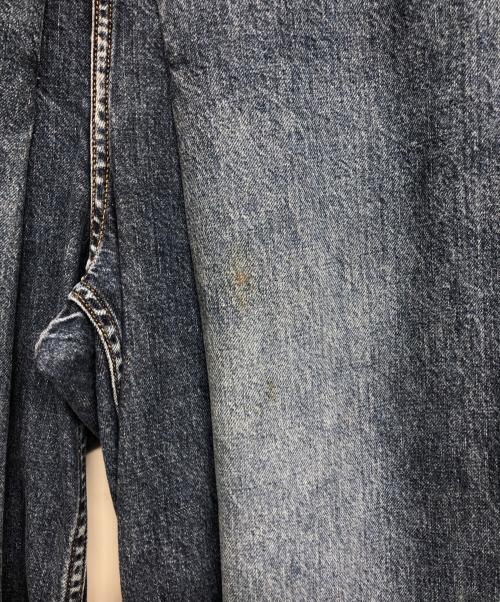 JOHN LAWRENCE SULLIVAN（ジョン ローレンス サリバン）JOHN LAWRENCE SULLIVAN (ジョン ローレンス サリバン) WASHED DENIM WIDE PANTS インディゴ サイズ:46の古着・服飾アイテム