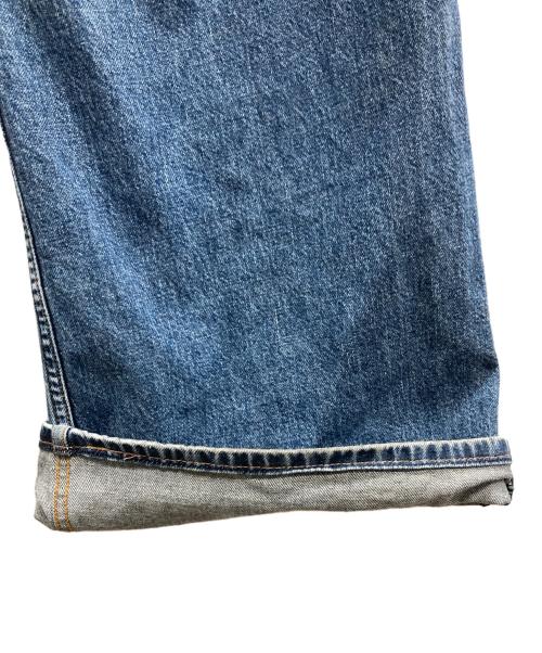 JOHN LAWRENCE SULLIVAN（ジョン ローレンス サリバン）JOHN LAWRENCE SULLIVAN (ジョン ローレンス サリバン) WASHED DENIM WIDE PANTS インディゴ サイズ:46の古着・服飾アイテム