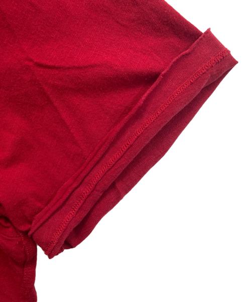 DIESEL（ディーゼル）DIESEL (ディーゼル) アートTシャツ レッド サイズ:Lの古着・服飾アイテム