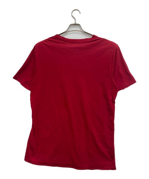 DIESEL（ディーゼル）DIESEL (ディーゼル) アートTシャツ レッド サイズ:Lの古着・服飾アイテム