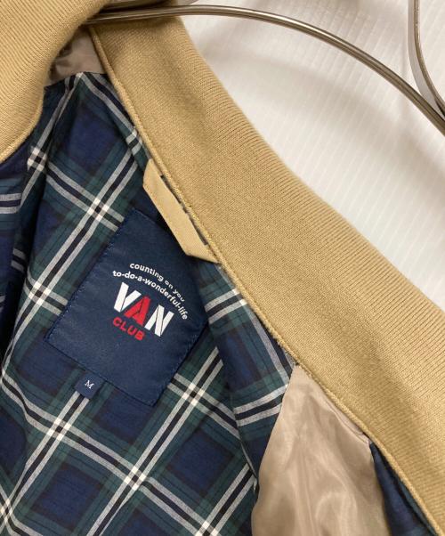 VAN（ヴァン）VAN (ヴァン) ハリントンジャケット ベージュ サイズ:Mの古着・服飾アイテム