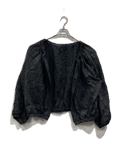 6(ROKU) BEAUTY&YOUTH（ロク ビューティーアンドユース）6(ROKU) BEAUTY&YOUTH (ロク ビューティーアンドユース) シワ加工ジャケット ブラック サイズ:表記なしの古着・服飾アイテム