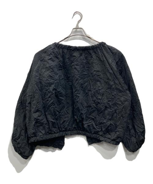 6(ROKU) BEAUTY&YOUTH（ロク ビューティーアンドユース）6(ROKU) BEAUTY&YOUTH (ロク ビューティーアンドユース) シワ加工ジャケット ブラック サイズ:表記なしの古着・服飾アイテム