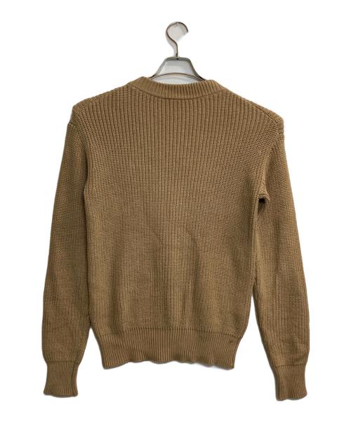 DRESSTERIOR（ドレステリア）DRESSTERIOR (ドレステリア) フリンジコットンニット ベージュ サイズ:記載なし(実寸サイズ参考)の古着・服飾アイテム