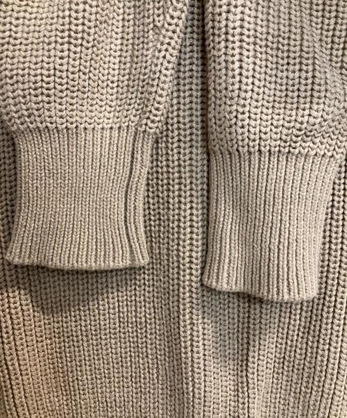 DRESSTERIOR（ドレステリア）DRESSTERIOR (ドレステリア) フリンジコットンニット ベージュ サイズ:記載なし(実寸サイズ参考)の古着・服飾アイテム