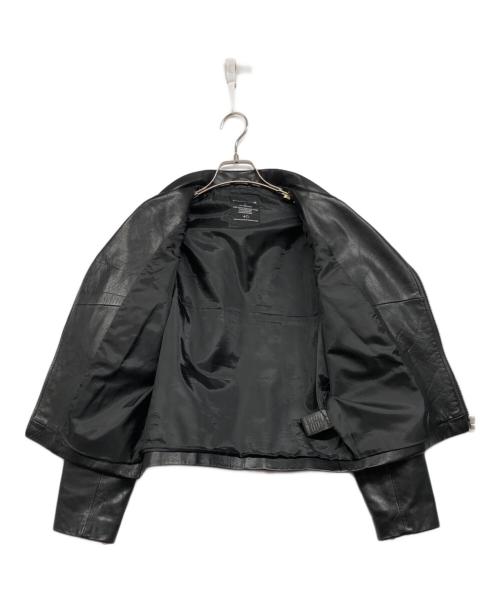 ART COMES FIRST（アートカムズファースト）ART COMES FIRST (アートカムズファースト) ダブルライダースジャケット ブラック サイズ:Sの古着・服飾アイテム