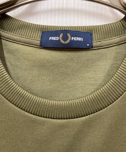 FRED PERRY（フレッドペリー）FRED PERRY (フレッドペリー) Tricot Tank Top/ベスト ユニフォームグリーン サイズ:Mの古着・服飾アイテム