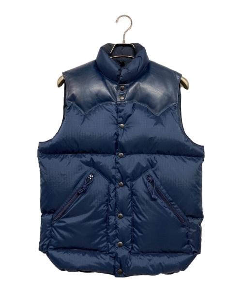 RockyMountainFeatherBed（ロッキーマウンテンフェザーベッド）RockyMountainFeatherBed (ロッキーマウンテンフェザーベッド) BRIEFING (ブリーフィング) BEAMS (ビームス) 別注CHRISTY VEST ネイビー サイズ:40の古着・服飾アイテム