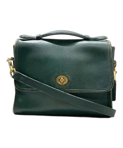 COACH（コーチ）COACH (コーチ) ショルダーバッグ グリーンの古着・服飾アイテム