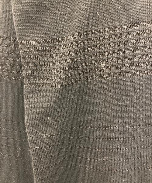 Salvatore Ferragamo（サルヴァトーレ フェラガモ）Salvatore Ferragamo (サルヴァトーレ フェラガモ) ヴァラボタンニット ブラック サイズ:Sの古着・服飾アイテム