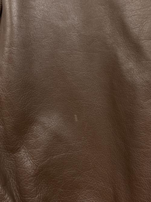 AVIREX（アヴィレックス）AVIREX (アヴィレックス) A-2 ホースハイド レザージャケット ブラウン サイズ:50の古着・服飾アイテム