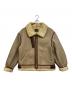 AVIREX（アヴィレックス）の古着「B-3ジャケット」｜ベージュ