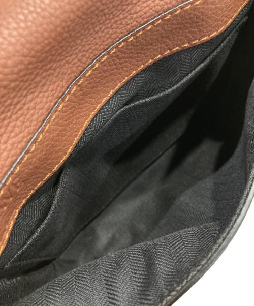 LOEWE（ロエベ）LOEWE (ロエベ) ミリタリー メッセンジャーバッグ XS ブラウンの古着・服飾アイテム