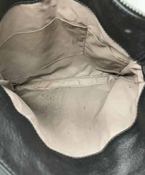 BOTTEGA VENETA（ボッテガベネタ）BOTTEGA VENETA (ボッテガベネタ) イントレチャートショルダーバッグ ブラックの古着・服飾アイテム