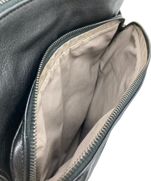 BOTTEGA VENETA（ボッテガベネタ）BOTTEGA VENETA (ボッテガベネタ) イントレチャートショルダーバッグ ブラックの古着・服飾アイテム