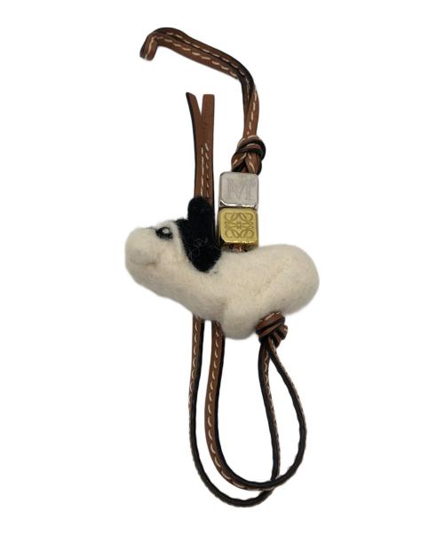 LOEWE（ロエベ）LOEWE (ロエベ) パピーチャーム ベージュの古着・服飾アイテム