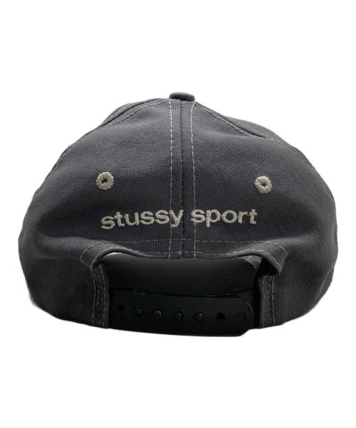 stussy（ステューシー）stussy (ステューシー) オールド 6パネルキャップ グレーの古着・服飾アイテム