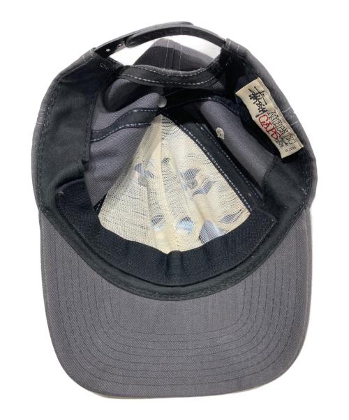 stussy（ステューシー）stussy (ステューシー) オールド 6パネルキャップ グレーの古着・服飾アイテム