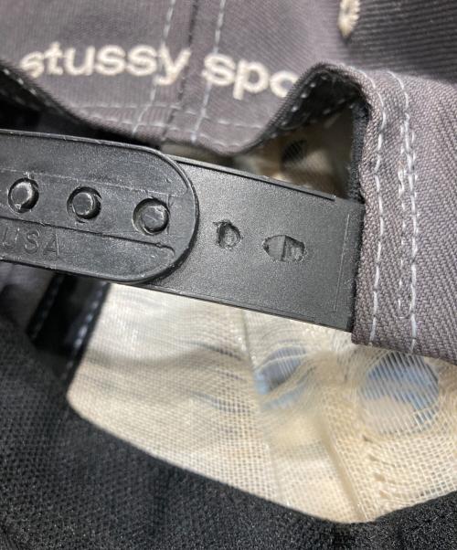 stussy（ステューシー）stussy (ステューシー) オールド 6パネルキャップ グレーの古着・服飾アイテム