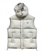 DIESELディーゼル）の古着「W-ROLFYS-SL　フード付ダウンベスト」｜グレー