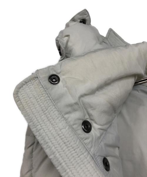 DIESEL（ディーゼル）DIESEL (ディーゼル) W-ROLFYS-SL　フード付ダウンベスト グレー サイズ:50の古着・服飾アイテム