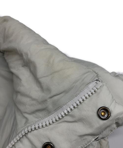 DIESEL（ディーゼル）DIESEL (ディーゼル) W-ROLFYS-SL　フード付ダウンベスト グレー サイズ:50の古着・服飾アイテム