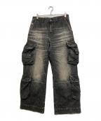 DIESELディーゼル）の古着「D-FISH-CARGO-S」｜グレー