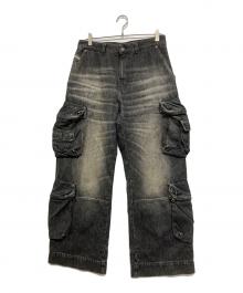 DIESEL（ディーゼル）の古着「D-FISH-CARGO-S」｜グレー