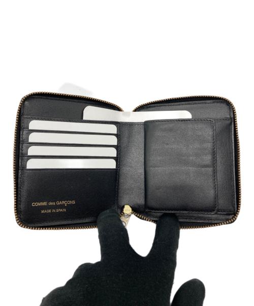 COMME des GARCONS（コムデギャルソン）COMME des GARCONS (コムデギャルソン) ラウンドファスナー財布 ブラックの古着・服飾アイテム