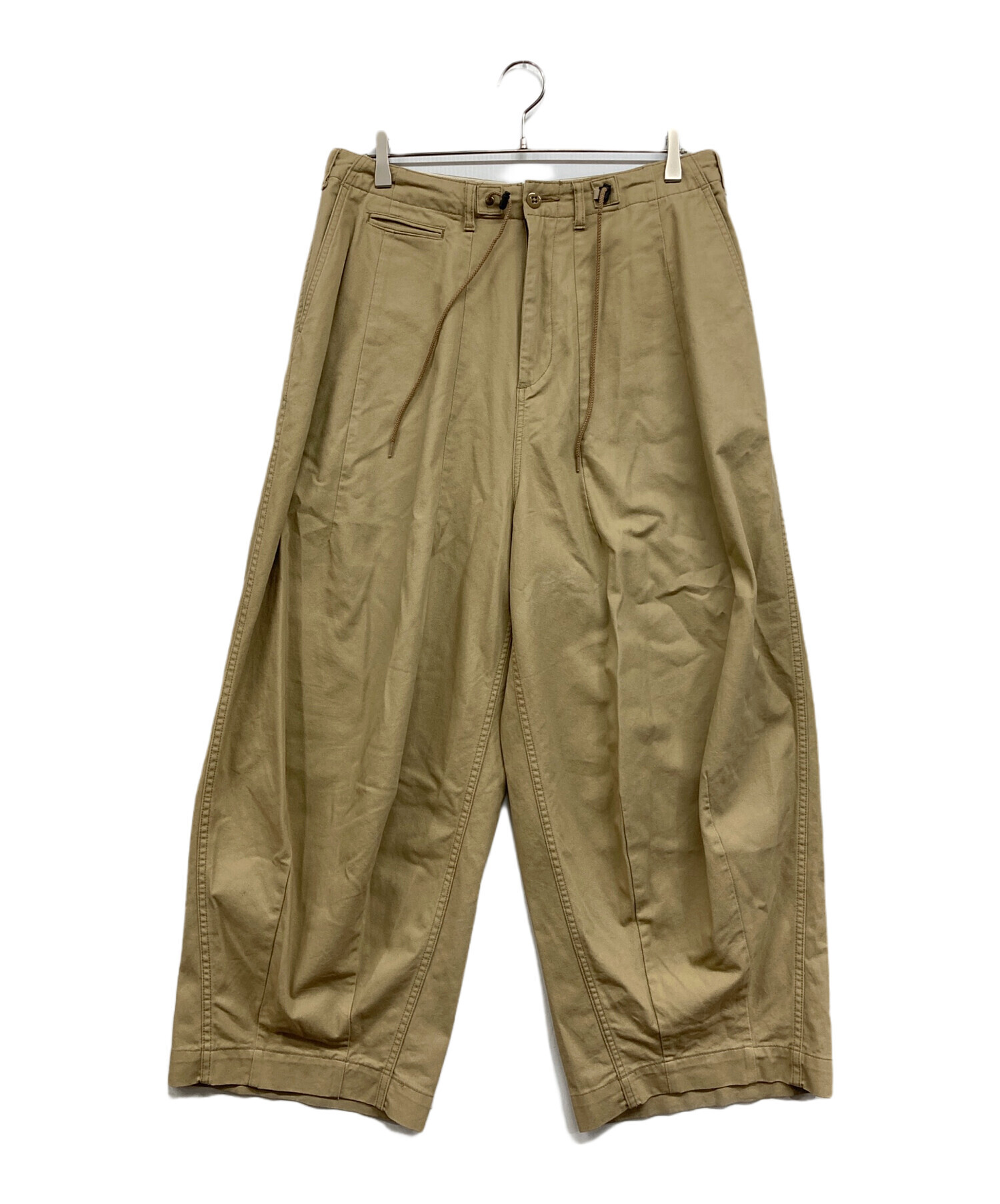 Needles/WHT/無地/H.D PANTS/18AW/ベージュ/ニードルズ 中古・古着通販】Needles (ニードルズ) H.D.PANT ベージュ サイズ:M