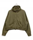 entire studiosエンタイアスタジオ）の古着「Eternal Zip Hoodie」｜カーキ