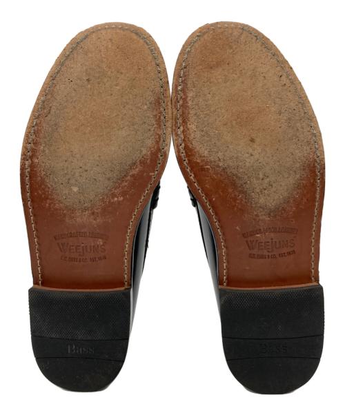 G.H.BASS（ジーエイチバス）G.H.BASS (ジーエイチバス) Larson コンビローファー ホワイト×ブラック サイズ:41の古着・服飾アイテム