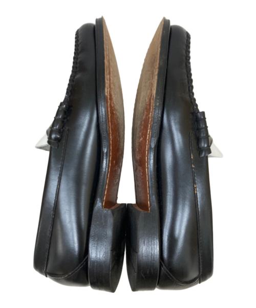 G.H.BASS（ジーエイチバス）G.H.BASS (ジーエイチバス) Larson コンビローファー ホワイト×ブラック サイズ:26の古着・服飾アイテム