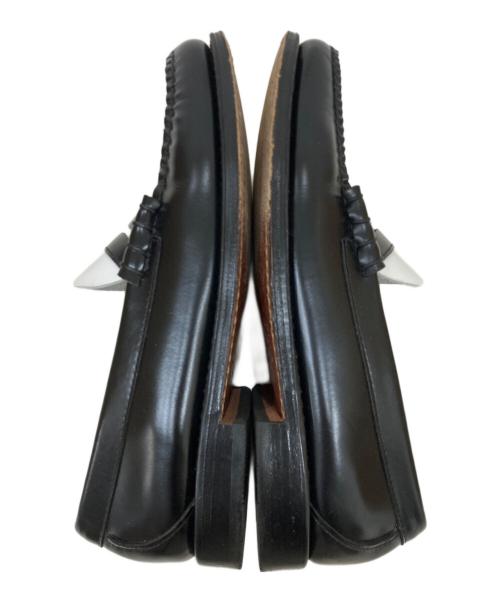 G.H.BASS（ジーエイチバス）G.H.BASS (ジーエイチバス) Larson コンビローファー ホワイト×ブラック サイズ:26の古着・服飾アイテム