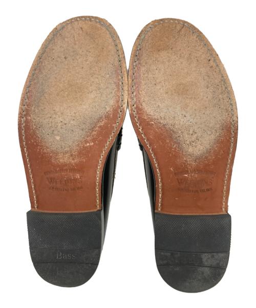 G.H.BASS（ジーエイチバス）G.H.BASS (ジーエイチバス) Larson コンビローファー ホワイト×ブラック サイズ:26の古着・服飾アイテム