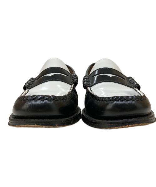 G.H.BASS（ジーエイチバス）G.H.BASS (ジーエイチバス) Larson コンビローファー ホワイト×ブラック サイズ:26の古着・服飾アイテム