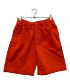 stussyステューシー）の古着「Brushed Beach short pant」｜オレンジ