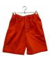 stussy（ステューシー）の古着「Brushed Beach short pant」｜オレンジ